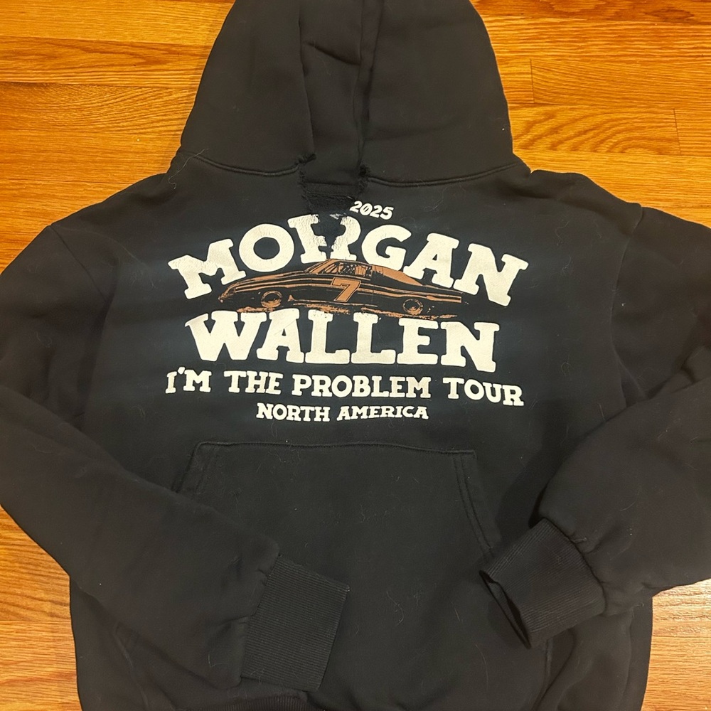 ❌SOLD❌ Morgan Wallen 2025 Tour Graphic Pullover Hoodie